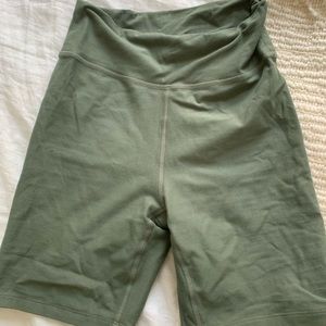 Sage Abercrombie Bike Shorts, Size XS